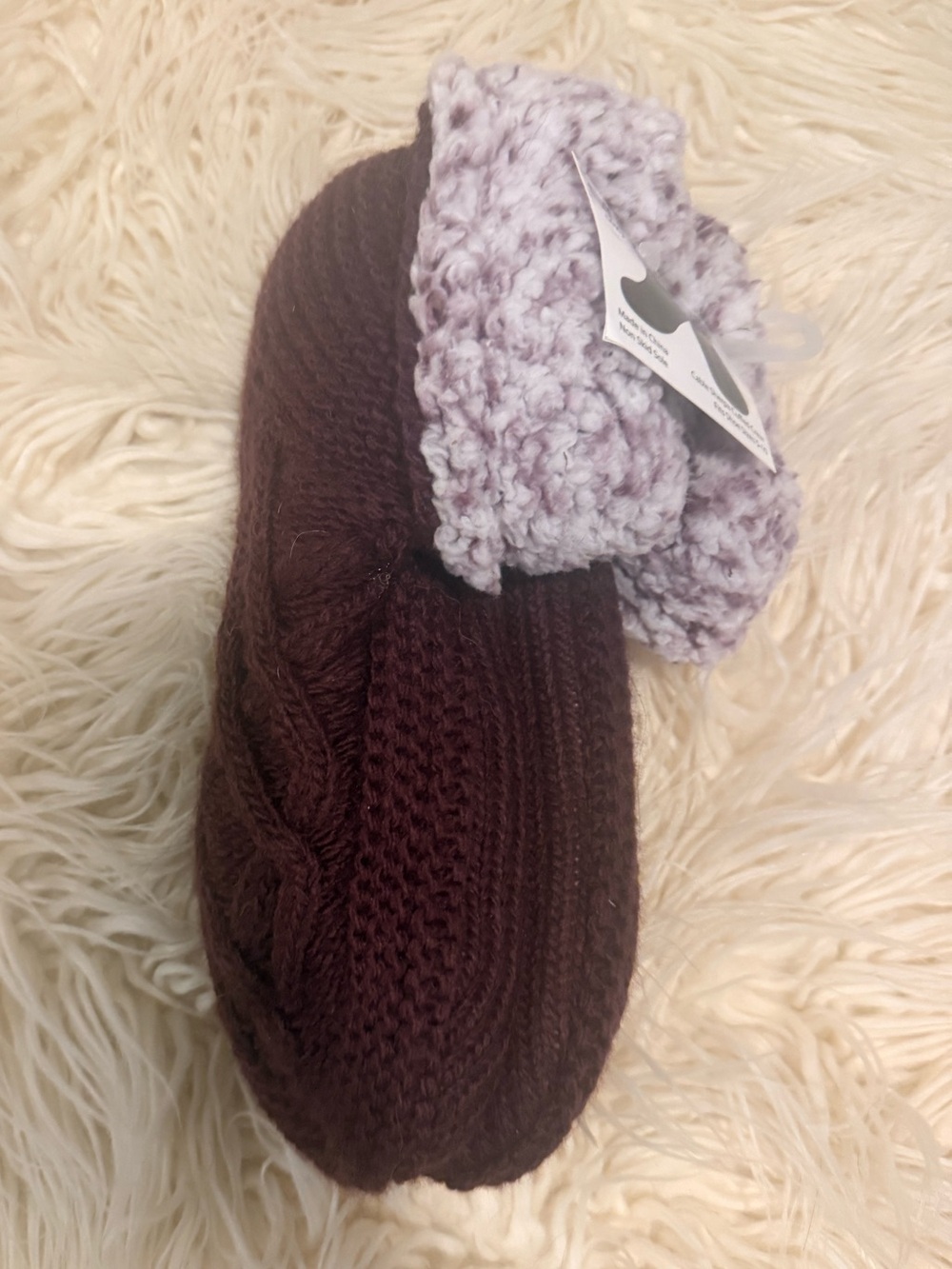 Snoozies Sherpa Lined Sock Booties